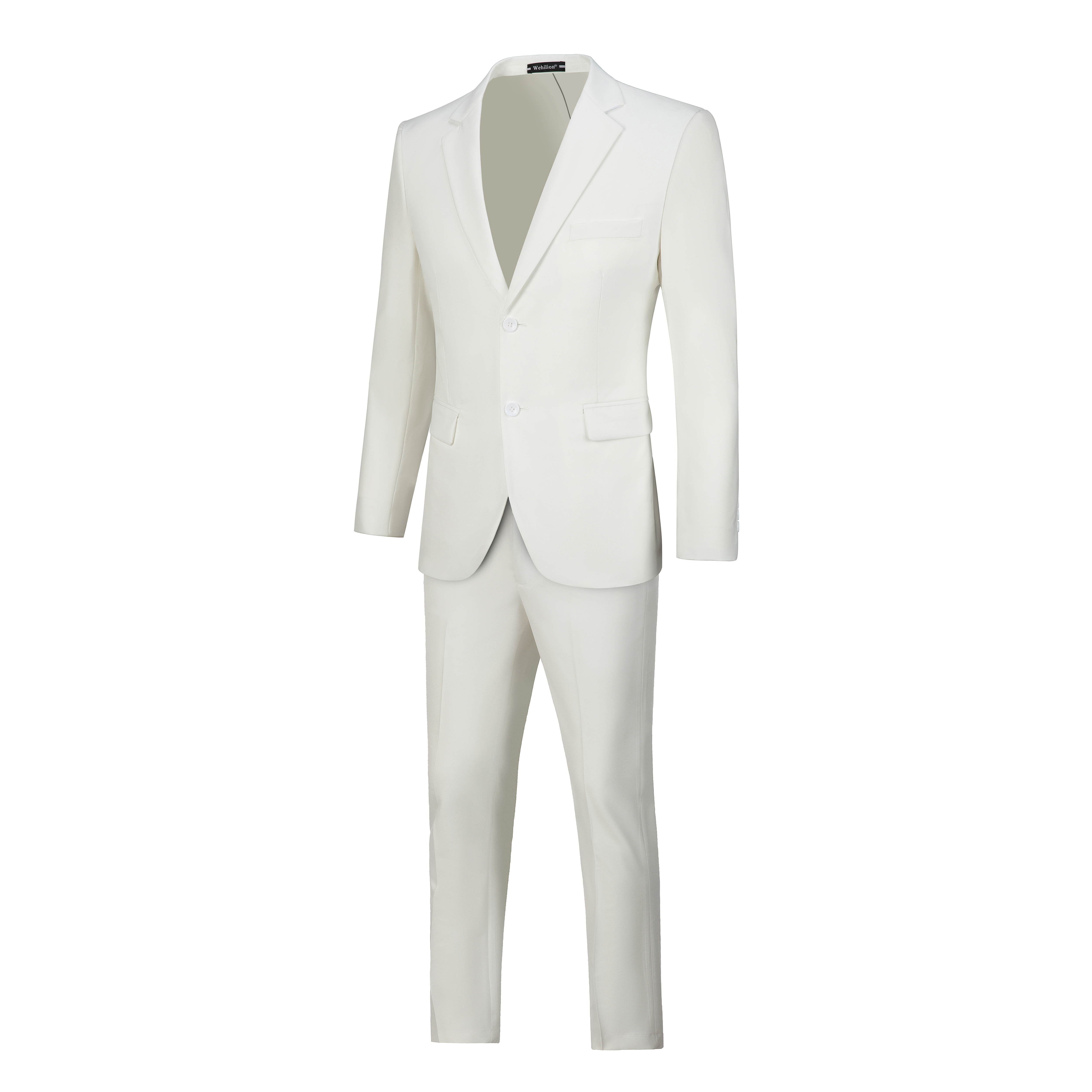 Formal, Men's One Button Jacket & Slanted Lapel Vest & Pants Suit Set ...