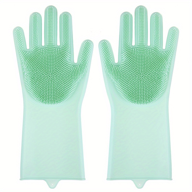 Silicone Scrubbing Gloves