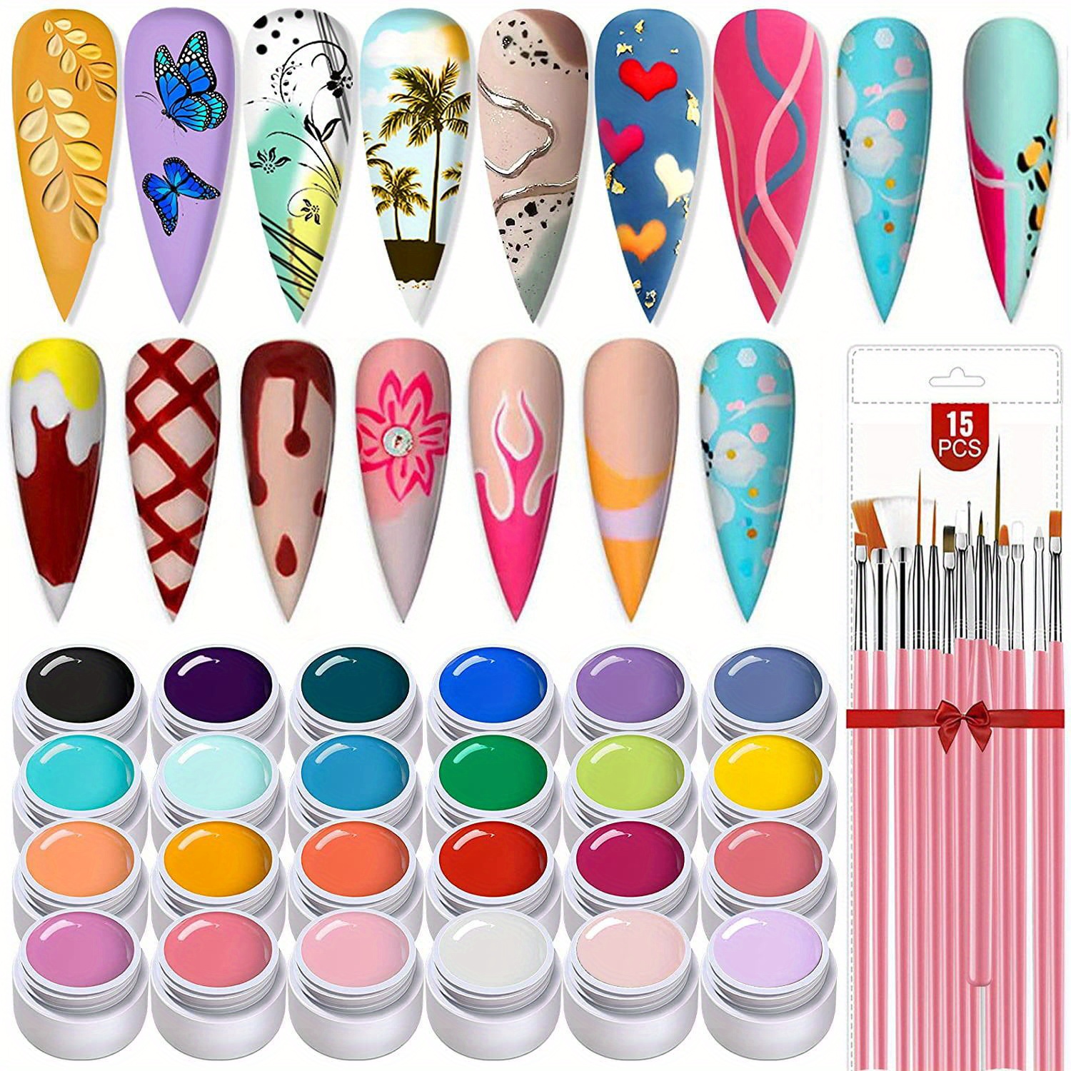 Amazon.com : Hot Focus Unicorn Nail Art Gift Set – 112 Piece Scented Girls Nail  Kit Includes Press On Nails, Nail Polishes, Toe Separators and more –  Non-Toxic Water Based Peel Off