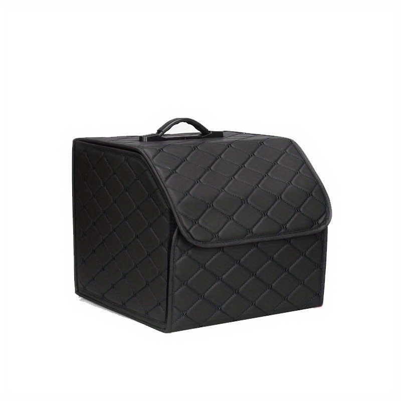 Caisse / sac de Rangement coffre de voiture noir 60x35x30cm - Le Poisson  Qui Jardine