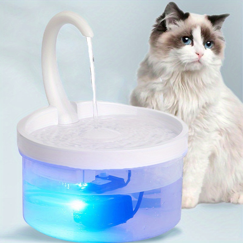 1 Pc Filtro Fuente Agua Gatos Sensor Automático Bebedero - Temu