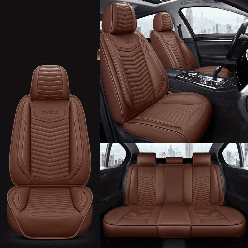 Driver Leather Pillow Seat Cushion Passenger cushion Compatible