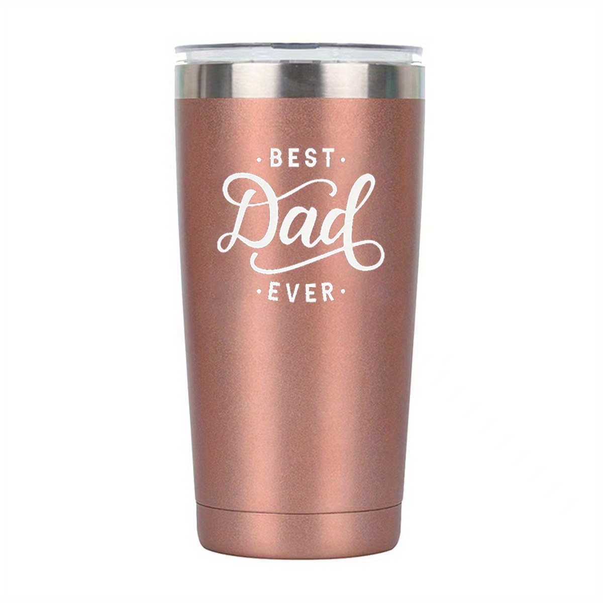 Dad Thermal Tumbler With Lid, Vacuum Water Bottle, To Father Beat Dad Ever  Water Cups, Summer Winter Drinkware, Travel Accessories, Birthday Gifts,  Christmas Gifts - Temu