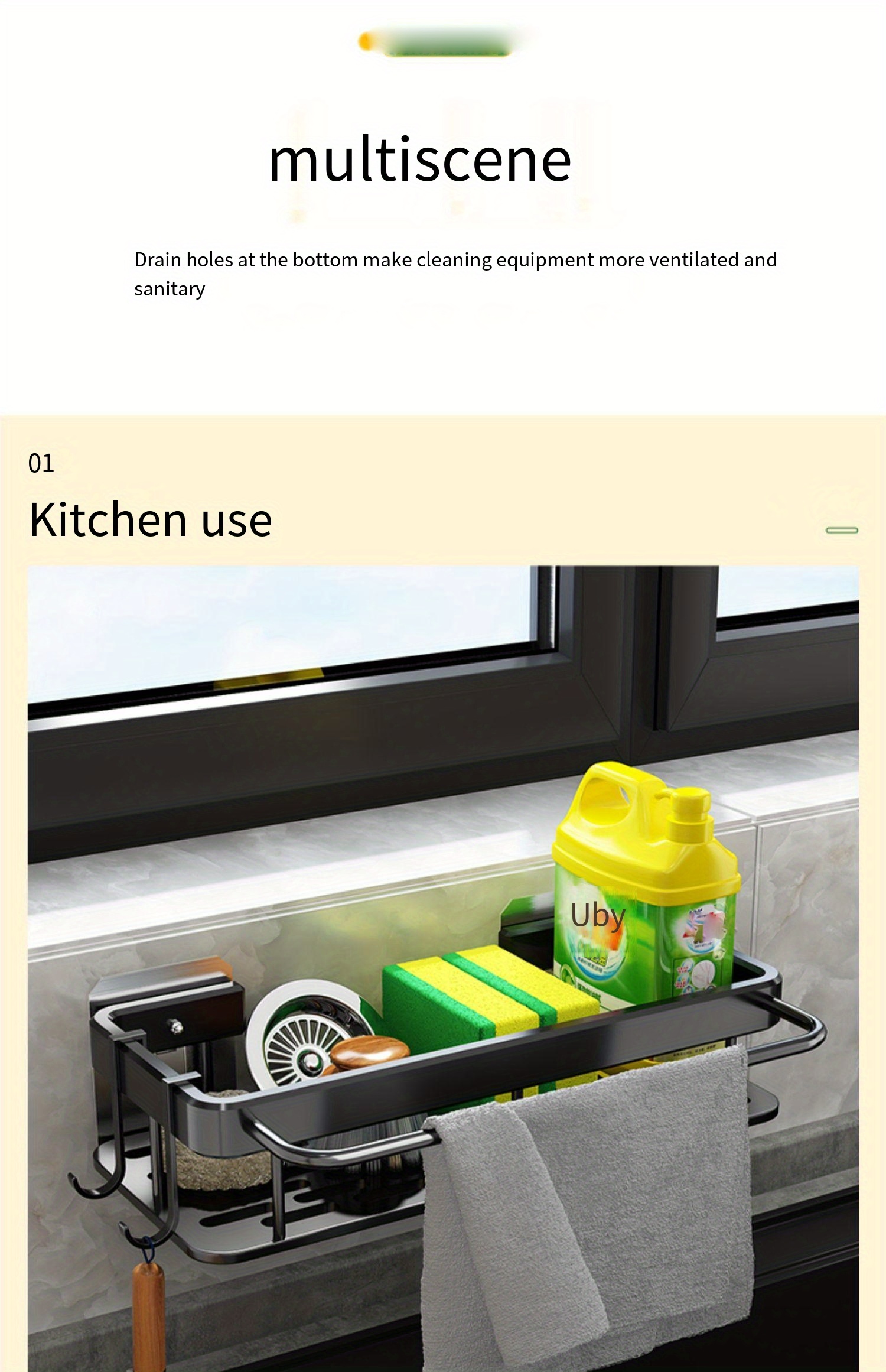 Wall Organizer Kitchen Dining Room Hanging Rack - Temu