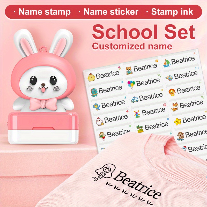  Name Stamp for Clothing Kids, Clothing Stamp, Personalized  Clothing Stamp, Clothing Stamp for Kids, Name Stamp for Clothing, Name  Stamp for Clothing Waterproof, Clothing Name Stamp, Clothes Name stamp 