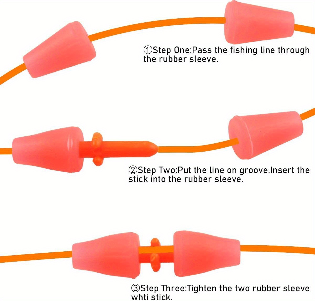 Premium Fishing Bobber Stopper Set Easy Use Cara Rod Bobber - Temu Canada