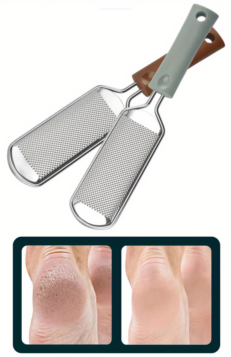 Pedicure Tools Metal Foot File Professional Stainless Steel Temu