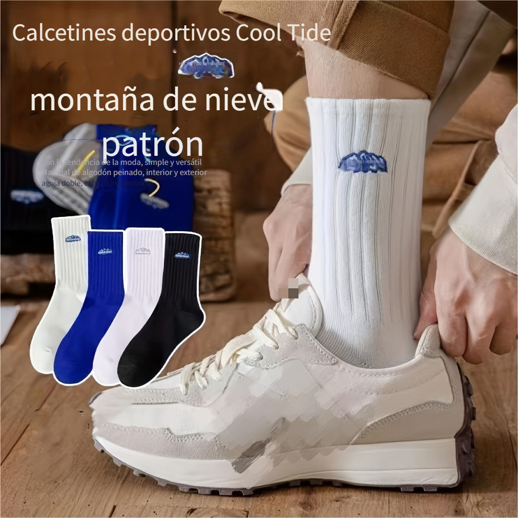 6 pares Calcetines Deportivos Absorbentes Sudor Hombre - Temu Chile