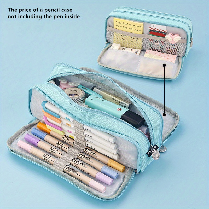 Comprar Supplies Large Capacity School Supplies Pencil Bag Zipper Pouch  Small Fresh Pen Bag Pencil Case