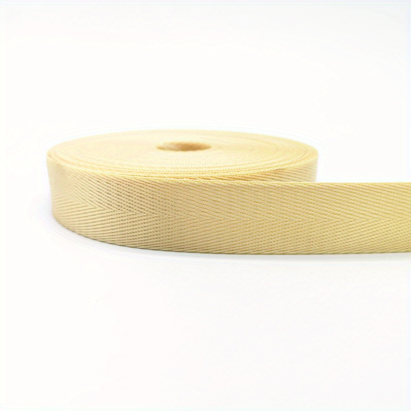 Bordered Ribbons Fabric Webbing Belt Knit Tape Ribbon Woven Canvas Webbing  Bag Webbing Strap Knapsack Strapping Textile Sewing