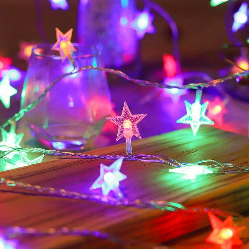 Lumière De Noël Extérieur, Blanc - Guirlande Led 9 Étoiles Extérieur, STERNTALER