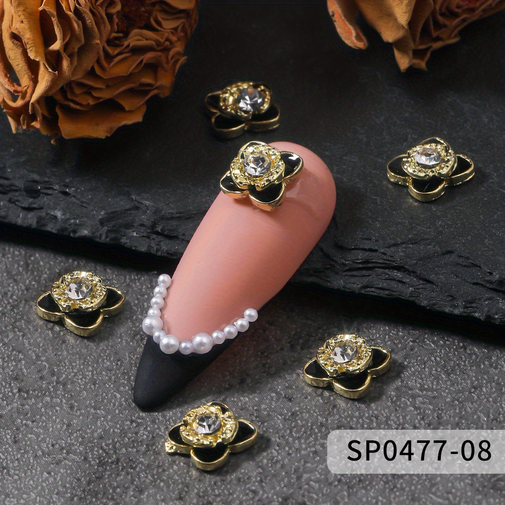 3d Charm Crystal Diamond Nails, Diamonds Jewelry Nails