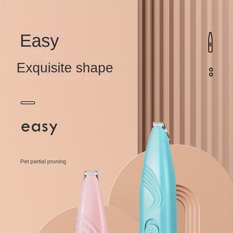 Professional Electric Pet Clippers Cats Dogs Trims Foot Hair Temu