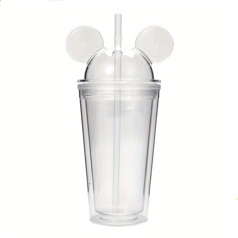 16oz 450ml Mickey Mouse Ears/ Minnie Ear double wall acrylic cups