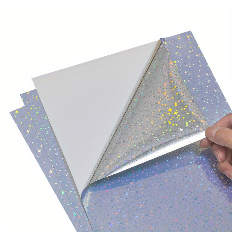 Holographic Self-Adhesive Paper