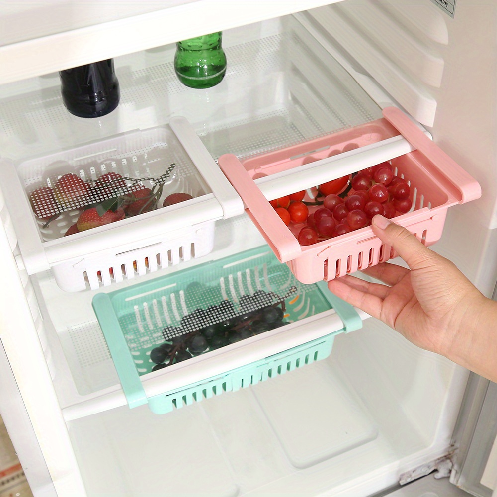 Organizer per cassetti frigo, Cassetto portaoggetti frigo, Scatola  portaoggetti trasparente di piccole dimensioni Adatto per divisori da 12a  14Frigorifero ?Vano 1/4/8 : : Casa e cucina