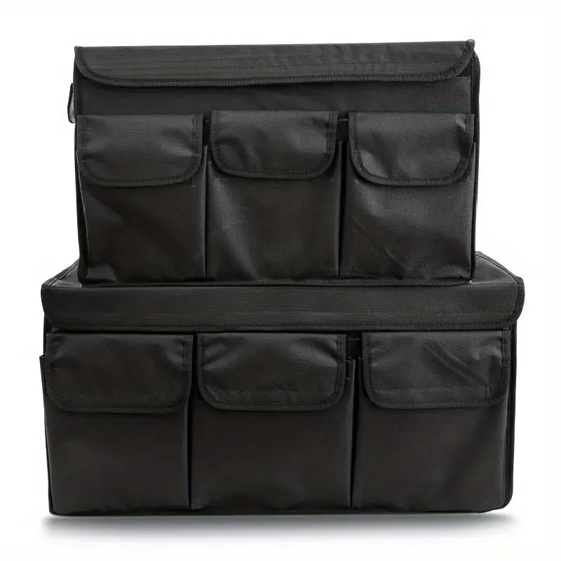1 Stück Auto Kofferraum Organizer Faltbar Multifunktions Leder  Aufbewahrungsbox Universal Passform, aktuelle Trends, günstig kaufen