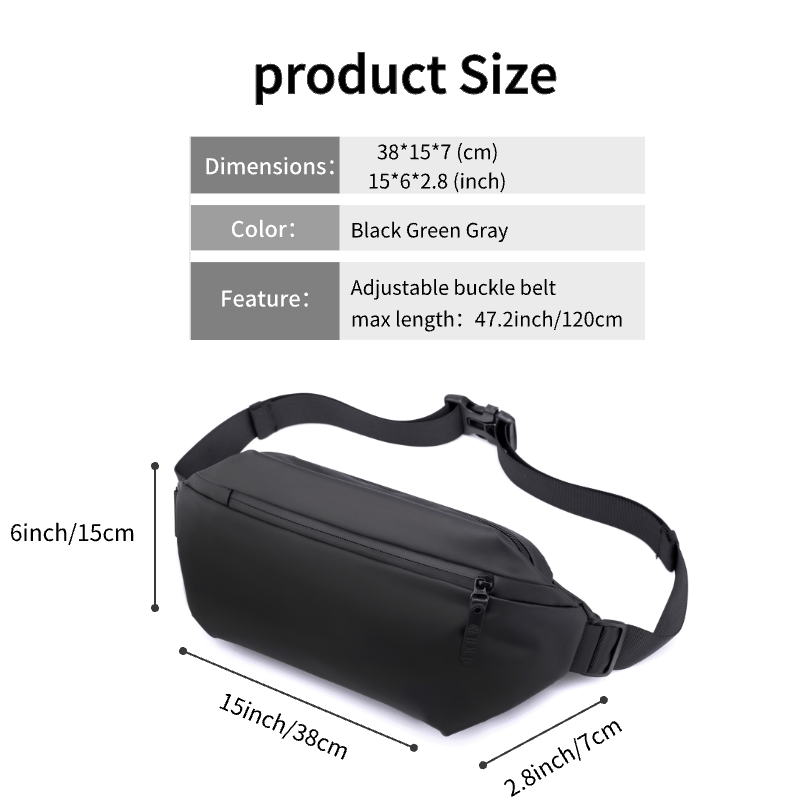 Small Canvas Chest Pack for Men Women Crossbody Bags Hip Hop Streetwear Bag  Fanny Pack Multifunction Mini Belt Waist Chest Bag - Price history & Review