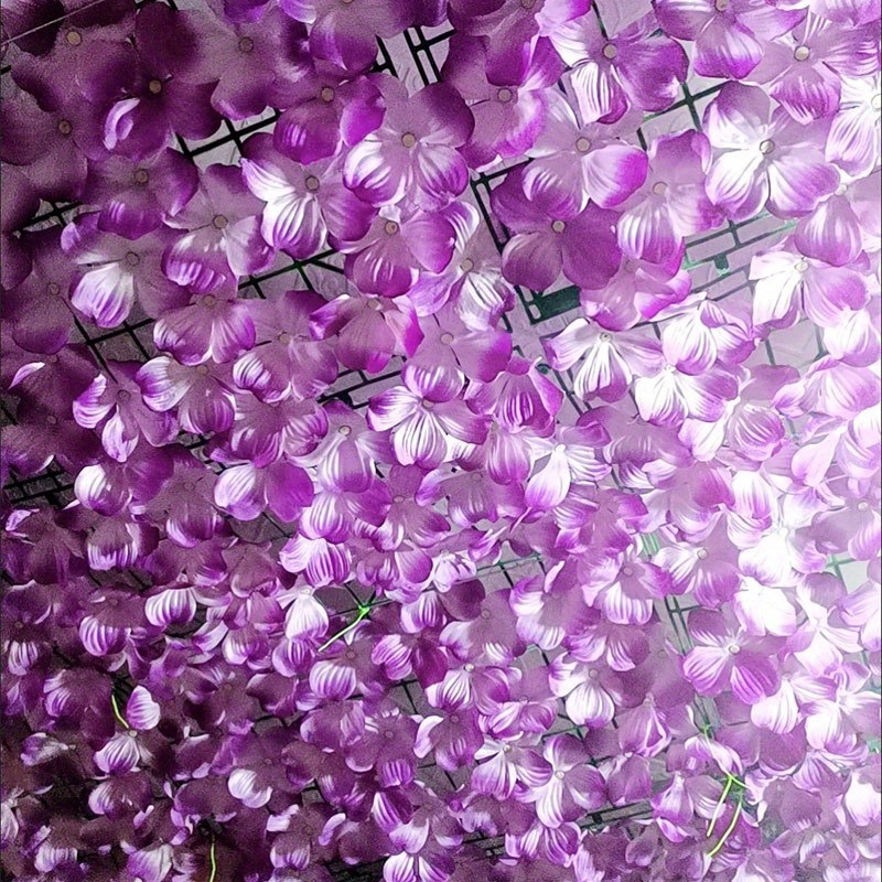 Artificial Flowers For Wall Decoration Splice & Cut For Customized