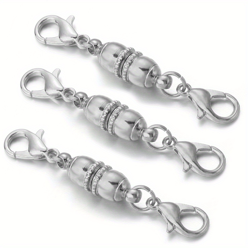 10pcs Magnetic Lobster Clasp Chain Fasteners Magnetic Clasps For Necklaces  Jewelry Accessories