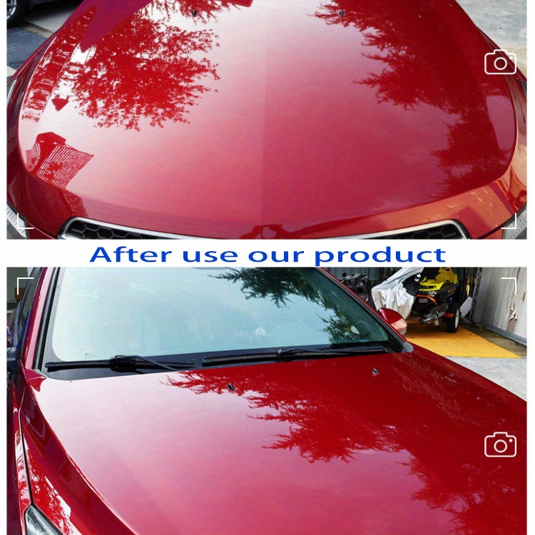 MWC Car Wax Polish Restores Colour and Super Shine Red of the