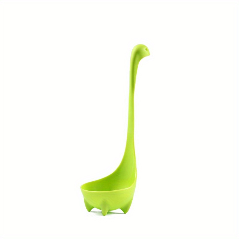 Cute Loch Nessie Monster Stand Soup Spoon Ladle Filter Colander