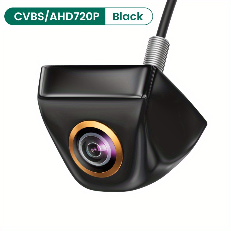 GreenYi AHD 1080P Front Side Rear View Camera Night Vision Fisheye  Golden/Black Lens Car Reverse Backup Cam