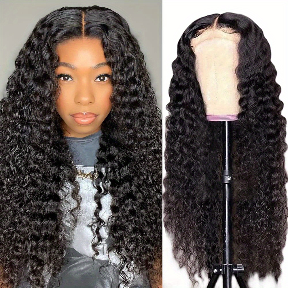 Gorgeous 150 Density Water Wave 13x6x1 Lace Front Human Temu