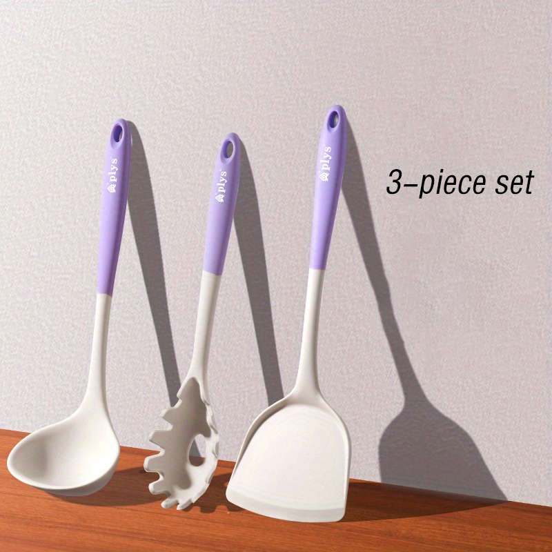 3-Piece Silicone Spatula Set