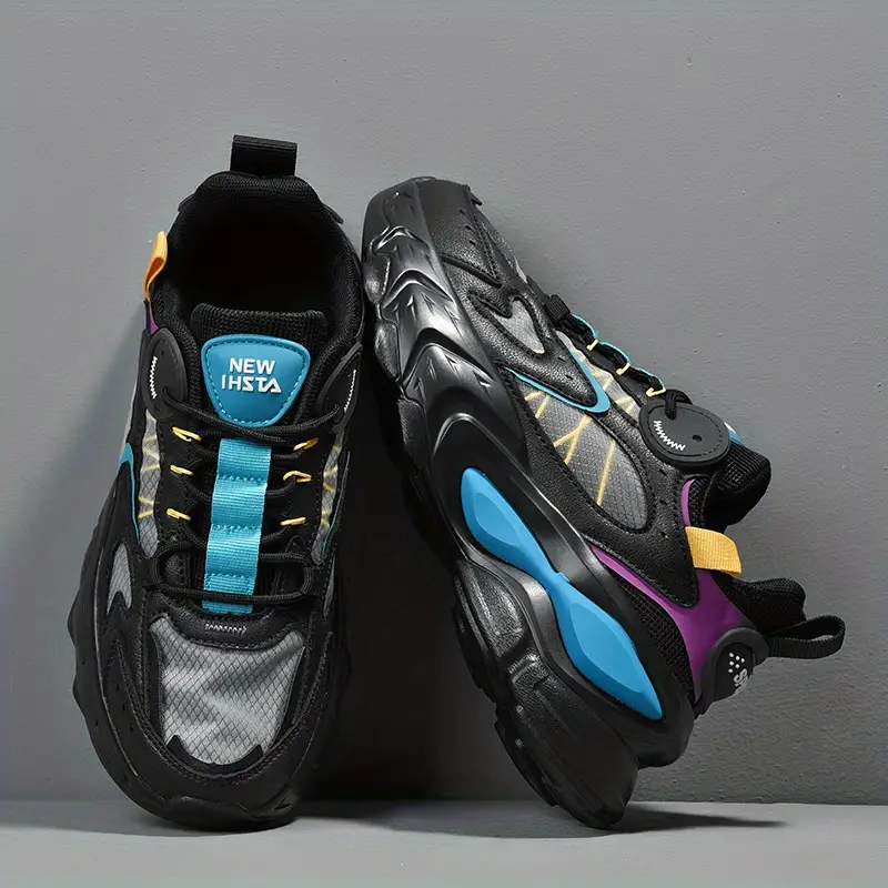 Mens Cushioning Stitching Color Sport Shoes Breathable Non Slip Shock mens-cushioning-stitching-color-sport-shoes-breathable-non-slip-shock