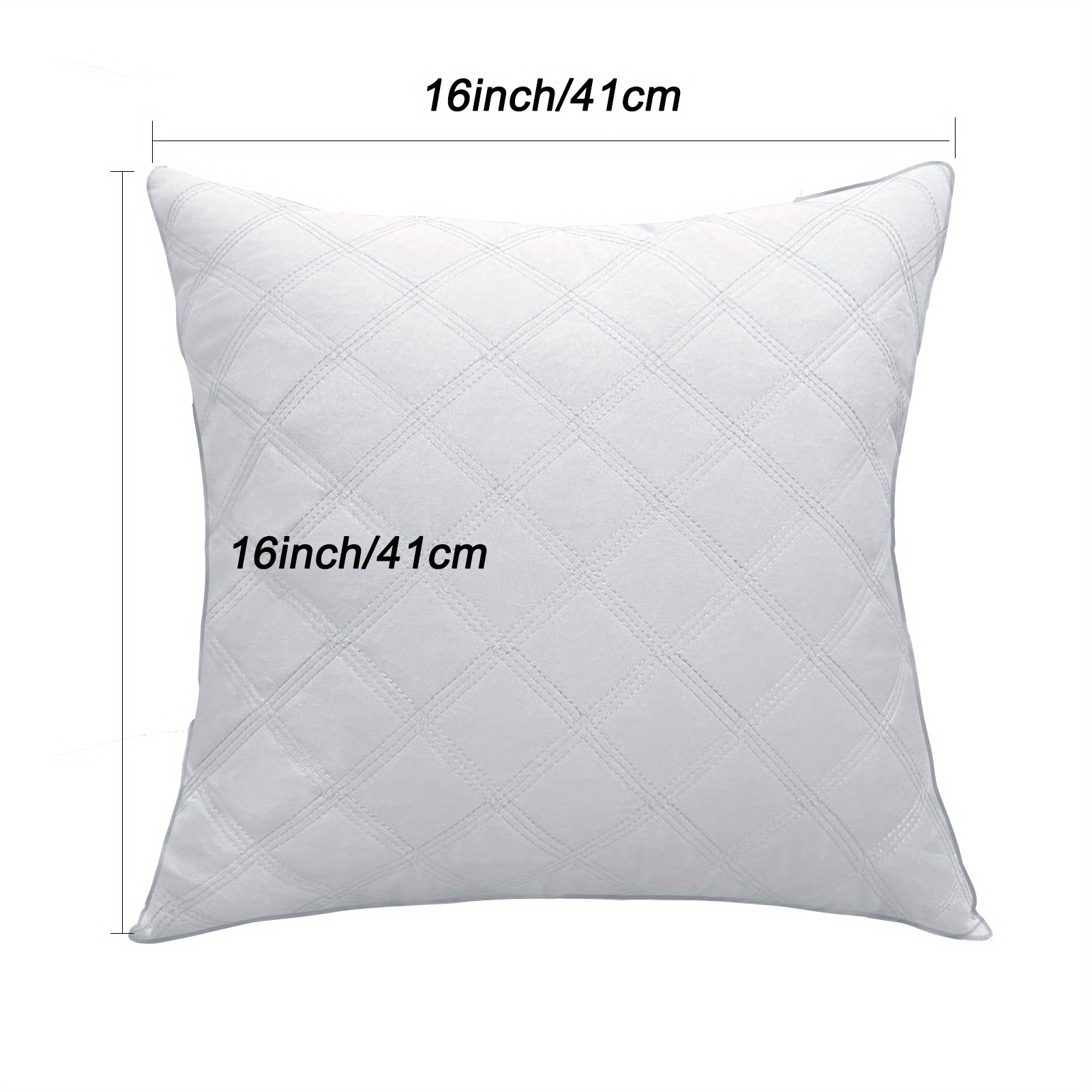 Hypoallergenic Square Pillow Inserts For Decorative - Temu