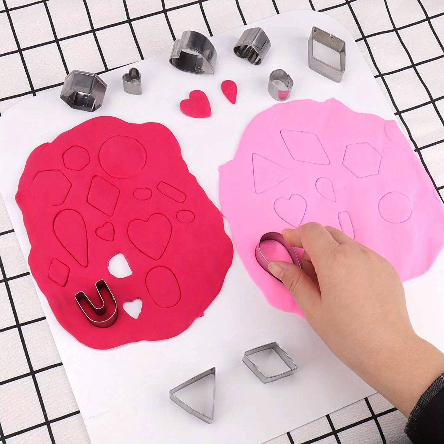 Stainless Steel Clay Mold Soft Pottery Earrings Cutter Polymer Clay Cut