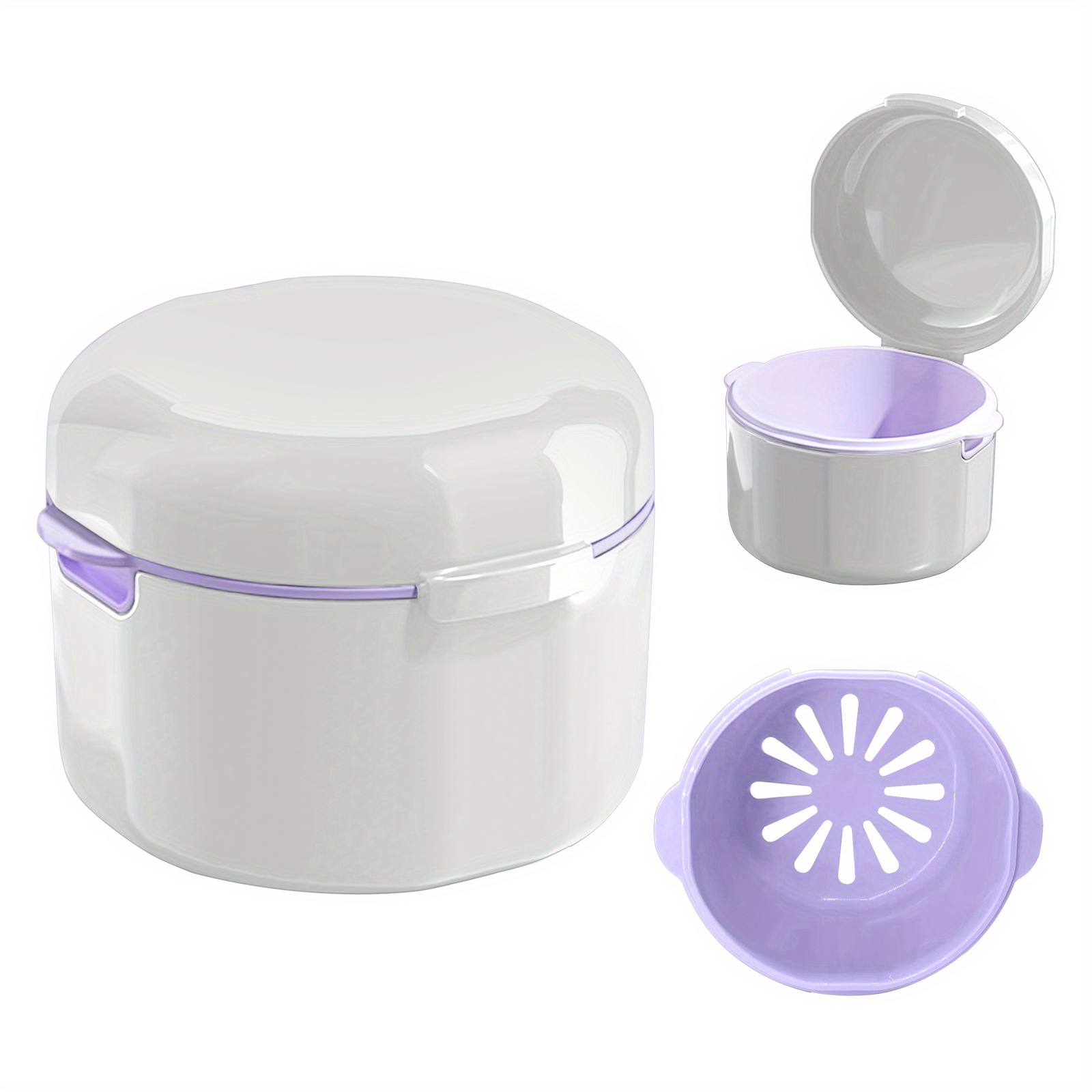 2 Pack: Purple Retainer Case