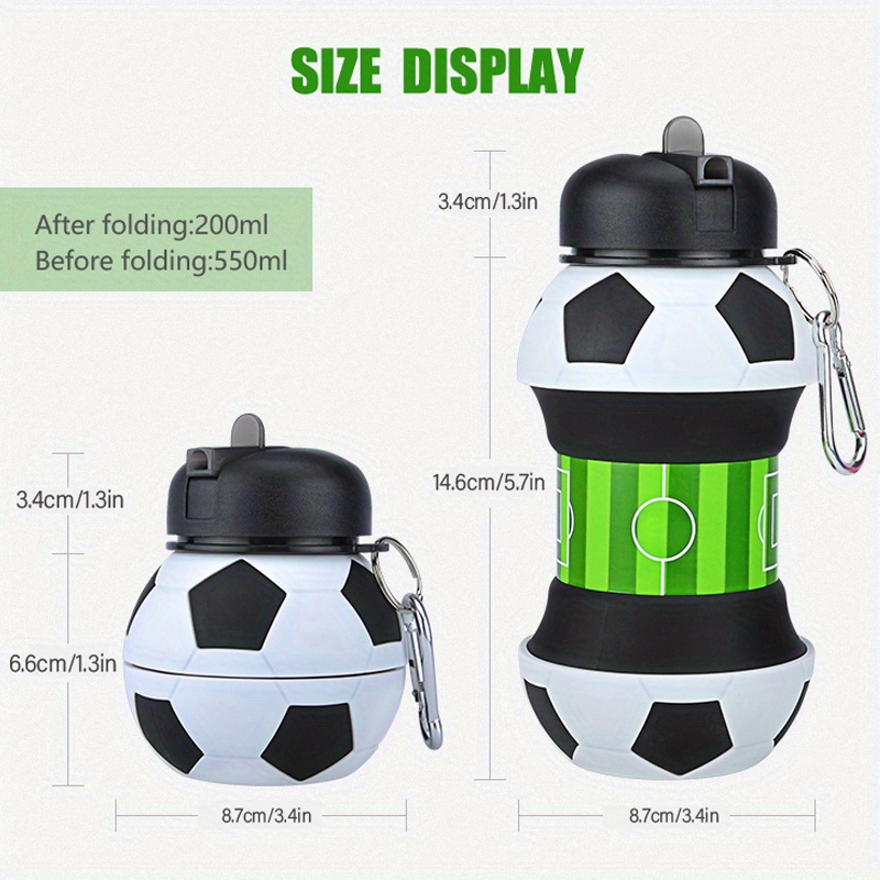 Outdoor Sports Water Bottle Football Basketball Golf Folding - Temu