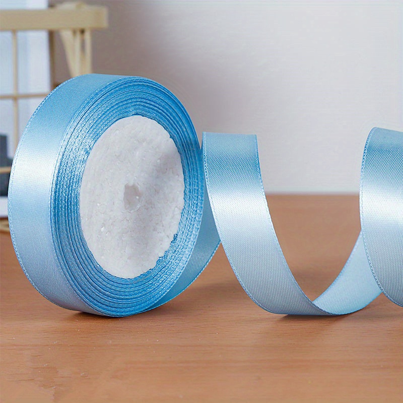 Silk Satin Ribbon - Light Blue