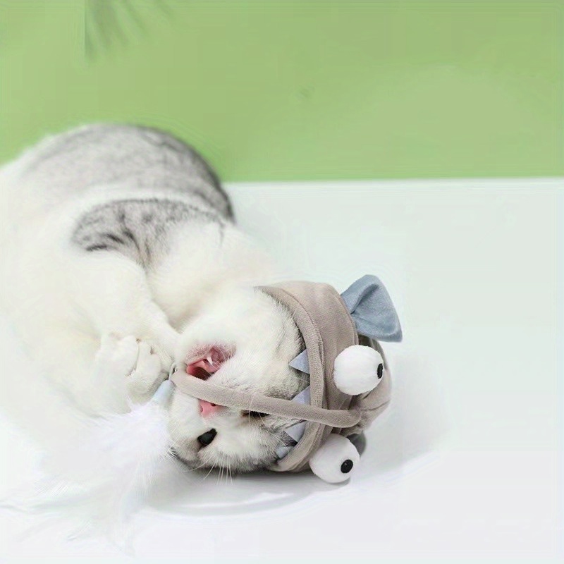 Bite-Resistant Cat Toys, Interactive Head Hats & Sticks