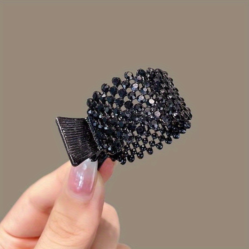 Rhinestone Hair Clip Back Head Hair Clip Head Jewelry Exquisite Hair Accessories