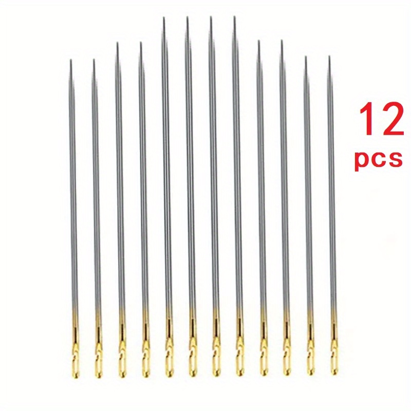 Sewmaster Needle-Side Hole Hand Sewing Tools, Sewing Tables for Sewing  Machines, Pre Threaded Needles for Hand Sewing, Turkey Needle and Thread (A)