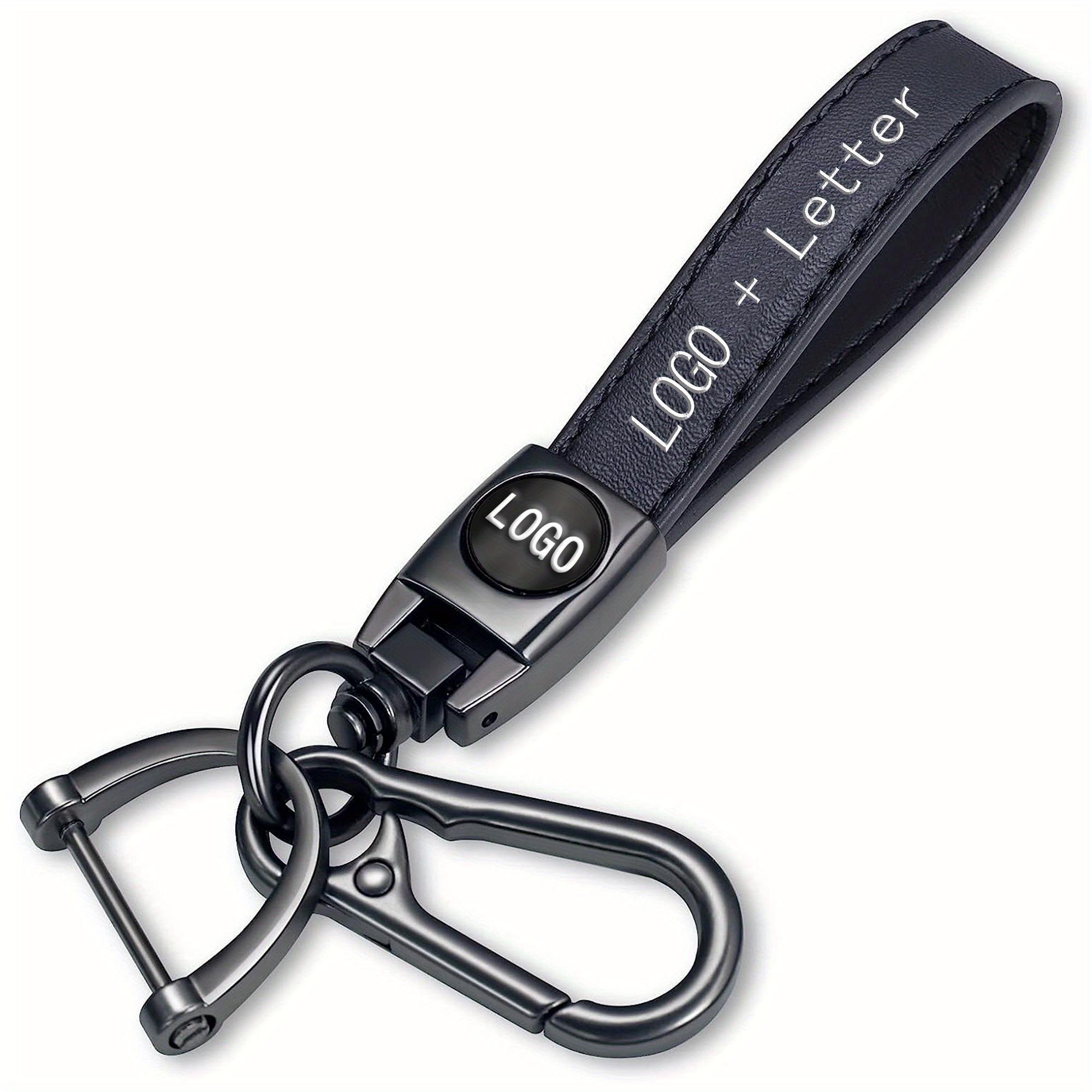 Porte-clés de voiture en cuir véritable pour KIA Soul Thorn Seltus Carden  Zajoniro Rio Sport Sorrento K900 accessoire clé porte-clés cadeau  d'affaires