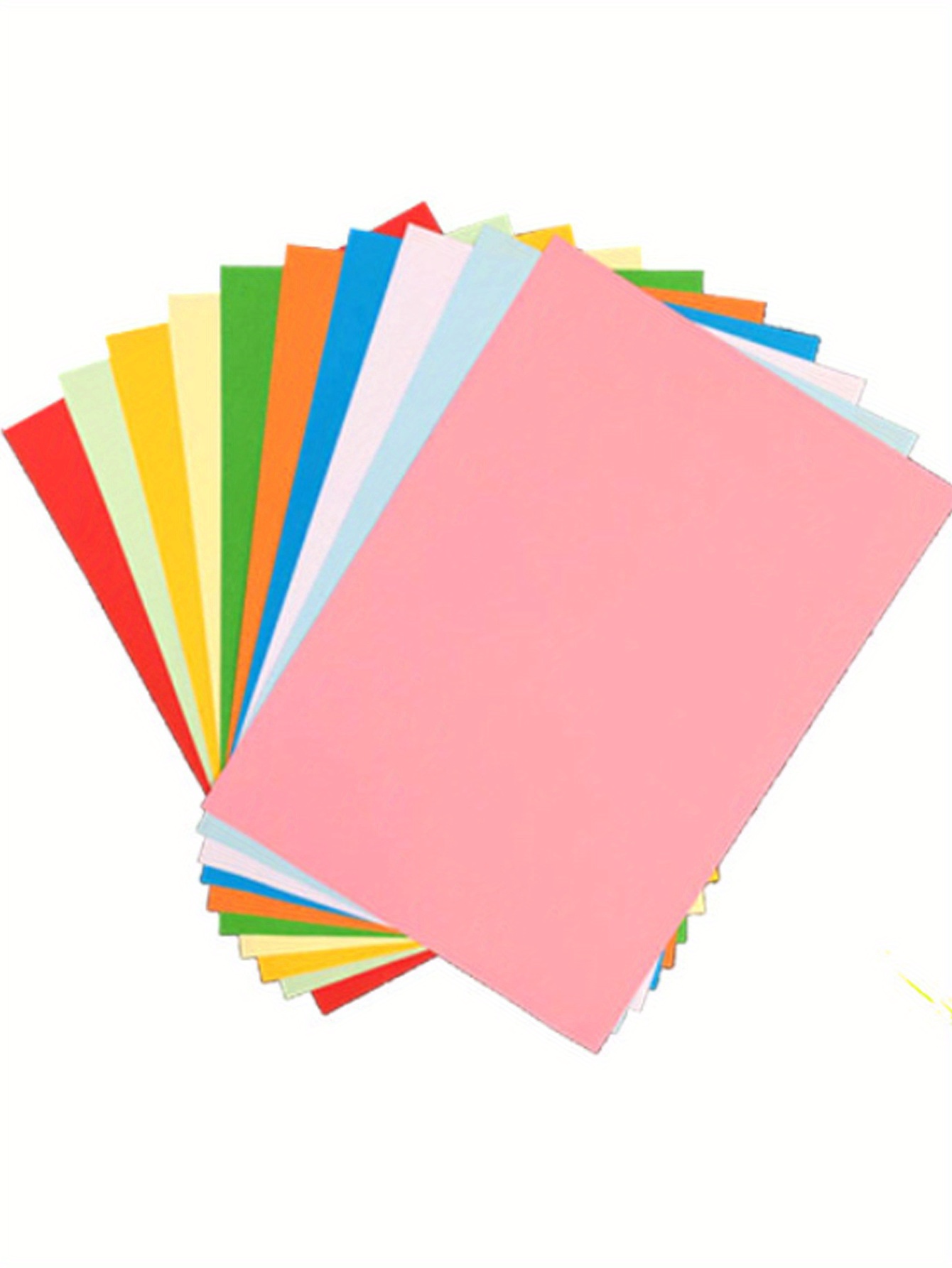 A4 Color Paper for Craft, Art & Photocopy - 100 Sheets. 10 Colour. 80GSM