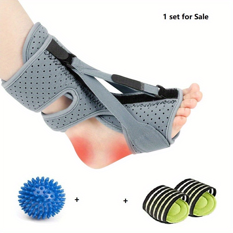 Plantar Fasciitis Night Splint Foot Drop Brace For Heel Pain Relief  Adjustable