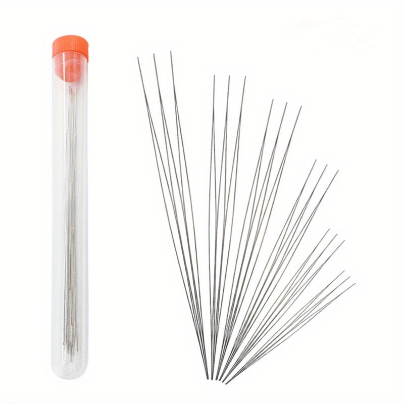 6pcs Beaded Needle Open Curved Beading Needle Big Eye Curved Needles For  Jewelry Making Accessories DIY Jewelry Tool Beginners Friendly