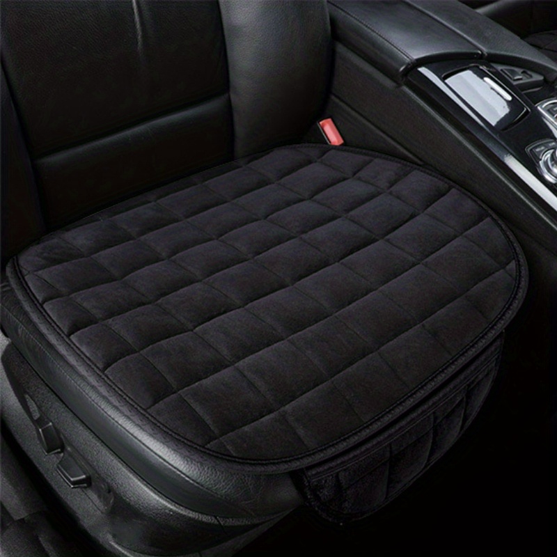 Winter Car Seat Cushion Plush Warm Car Seat Cover Anti-slip Front