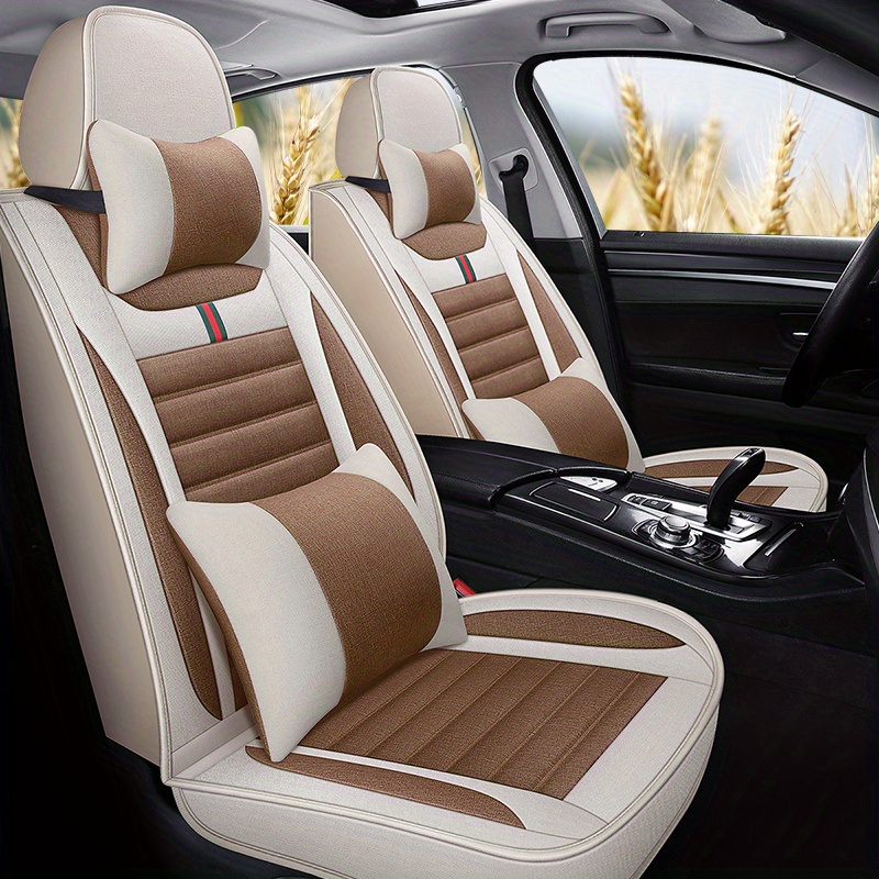 Auto Seat Cushion Breathable Car Seat Pad All Seasons Faux Leather Seat  Cushions Driving Booster Seat Home Raise Seat Height - AliExpress