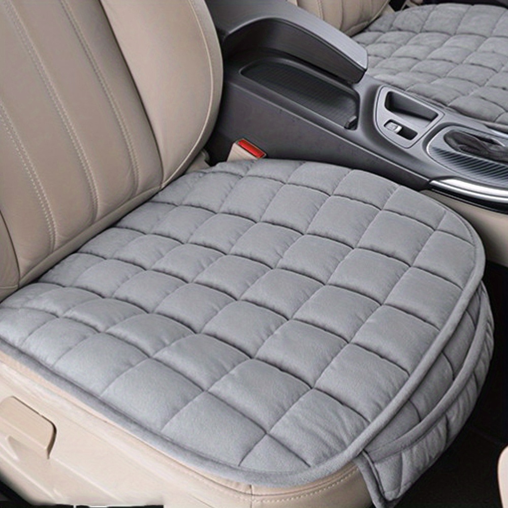 Seat Cushion Car Front Seat Cushion, Soft Warm Faux Rabbit Winter Auto Seat  Cover, Plush Vehicle Seat Protector Pad with NonSlip Backing, Car  Accessories for on Clearance Up to 65% off 