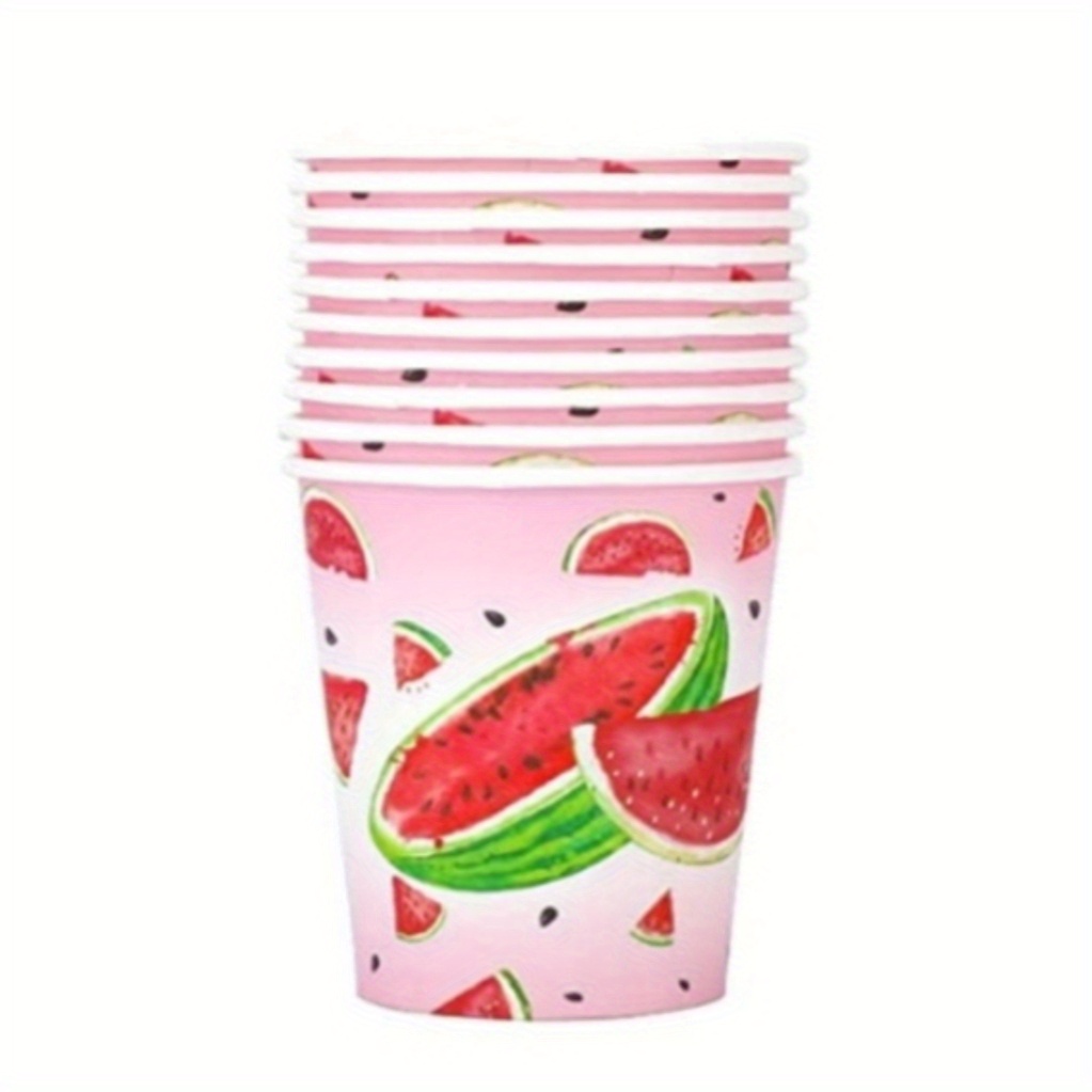 Watermelon Party Supplies 9 inch Paper Plates (9 in. 80 Pack)