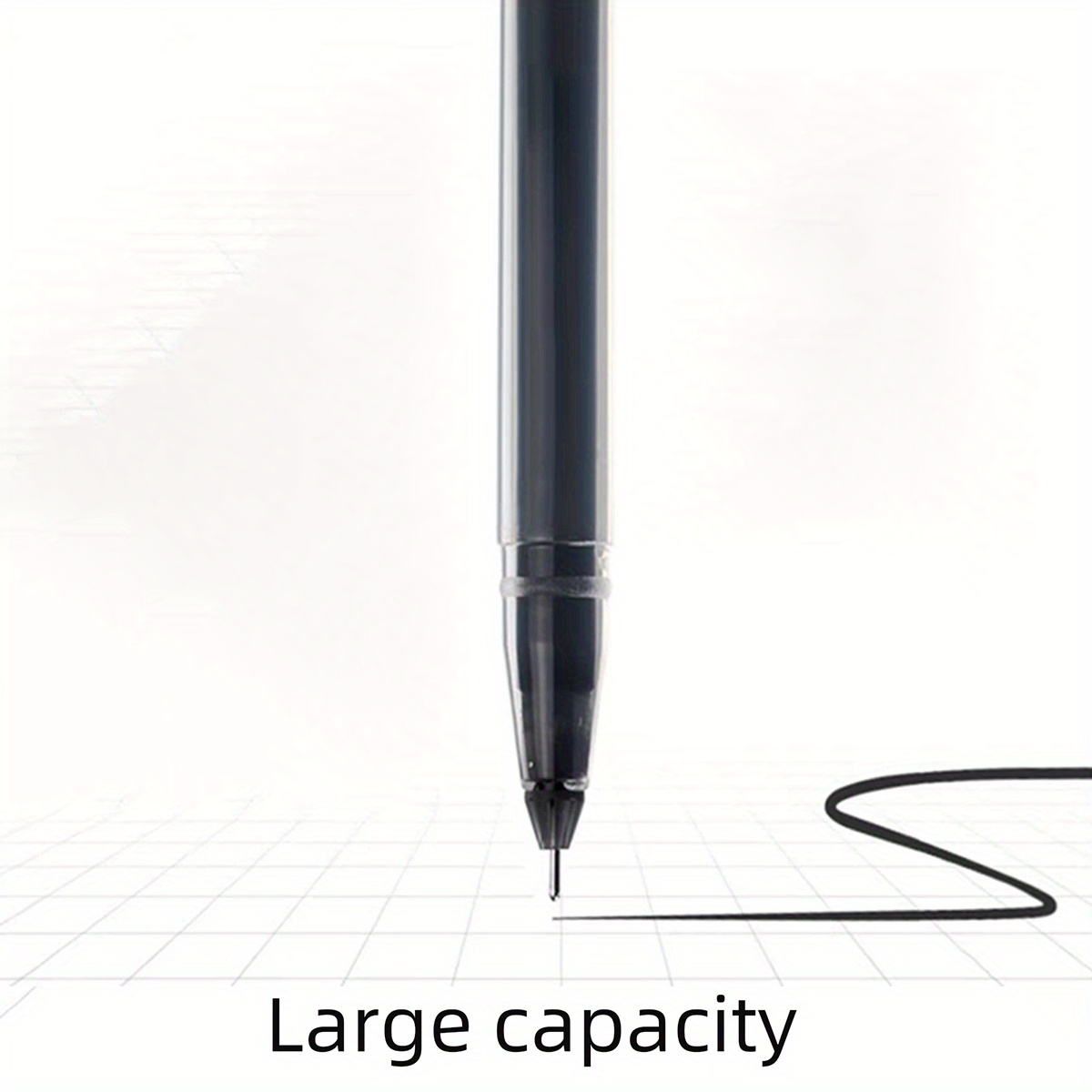 Large Capacity Needle Tube Gel Pen, Suitable For Students, Office Writing -  Temu Bahrain