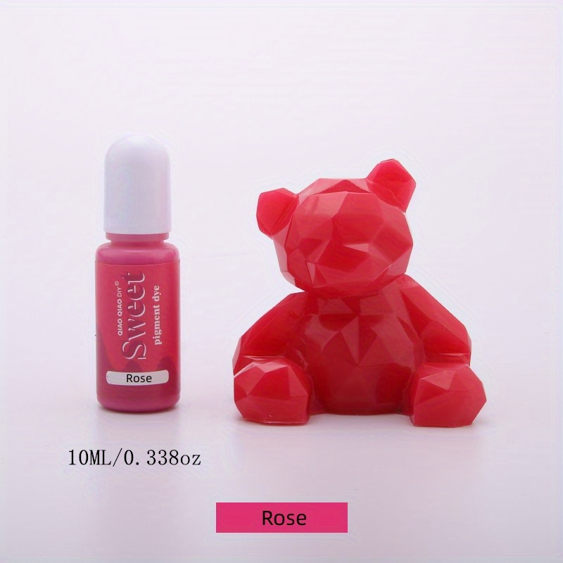 Uv Epoxy Glue Diy Candy Color Liquid Resin Pigment Epoxy Uv - Temu