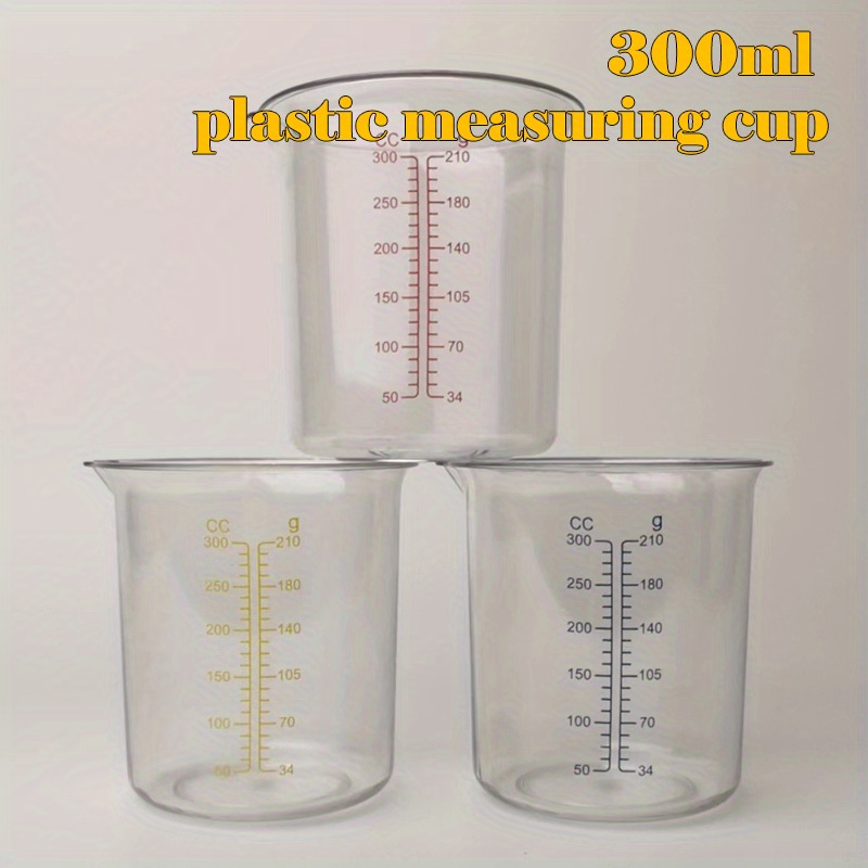 Plastic Measuring Cup With Graduation Liquid And Dry - Temu