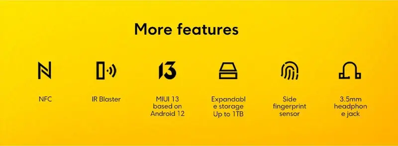 Smartphone Xiaomi POCO M5s, Cámara De 64 MP, Pantalla De Puntos AMOLED De 6,43 Pulgadas, Batería De 5000 MAh, Con Función NFC, Versión Global Con Cargador De La UE detalles 21